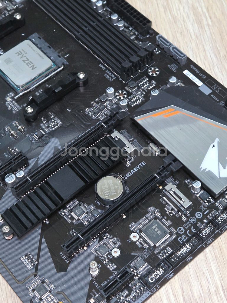 라이젠 5700x3d 기가바이트 b450 어로스엘리트--2