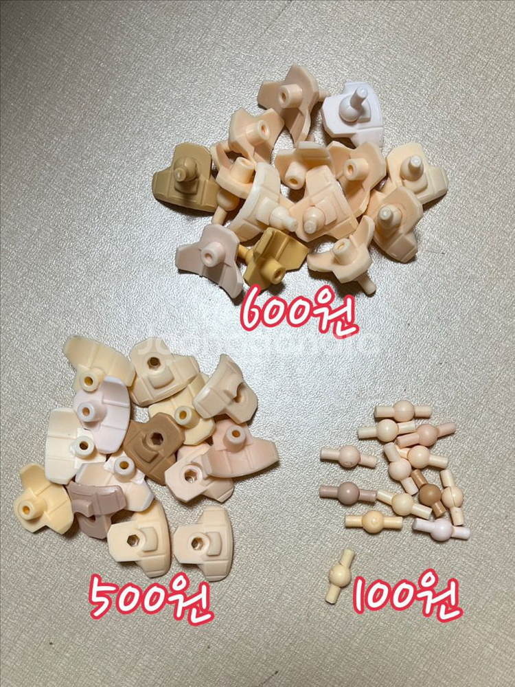 넨도로이드 턱파츠 조인트 발판 지지대 소분 판매--0