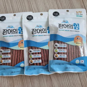 일괄3봉지 뉴알엑스 장어의힘. 강아지간식