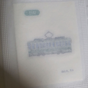 디지몬 전시회 띠부씰 전차
