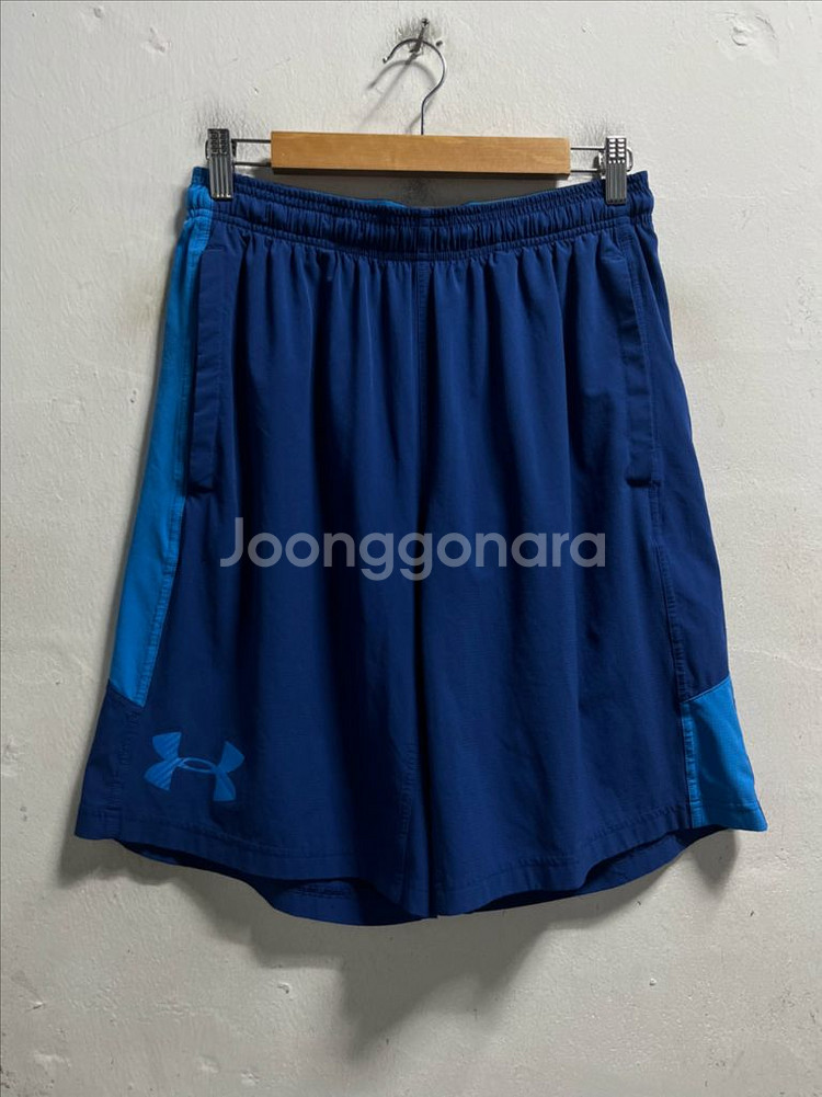 32-33 언더아머 기능성 스판 밴딩 반바지--0