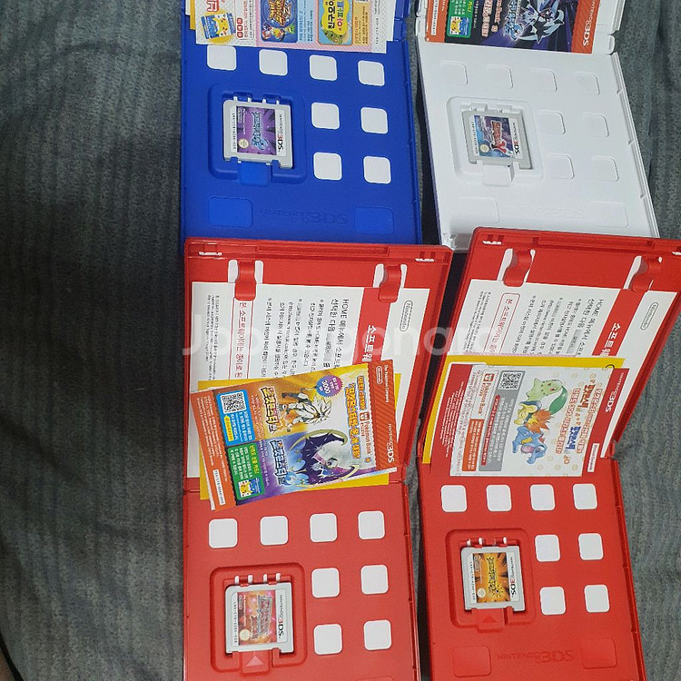 닌텐도 3ds 포켓몬칩(울썬,울문,사파이어,y)--1