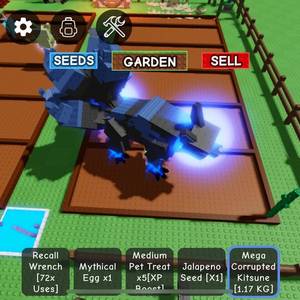 그로우 어 가든 메가 구미호 50레벨