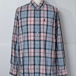 105)바버 Barbour 남성 체크 긴팔 남방셔츠