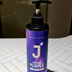 제이숲 오로라 퍼플 샴푸 380ml탈색모보색샴푸