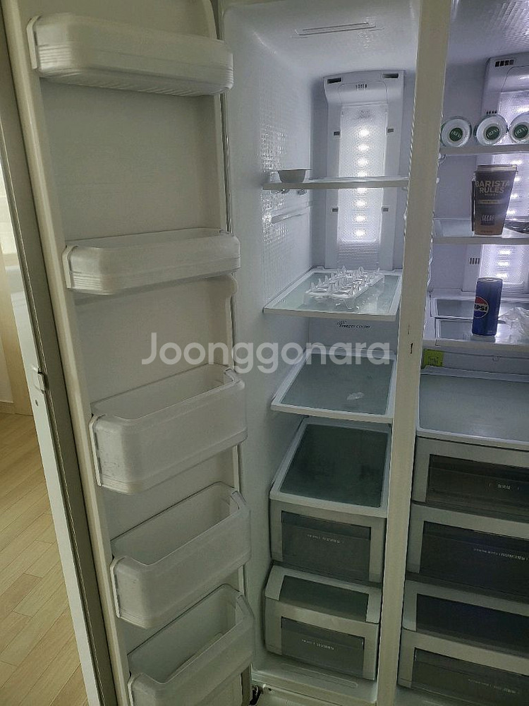 삼성 지펠 양문형 냉장고 판매합니다--1