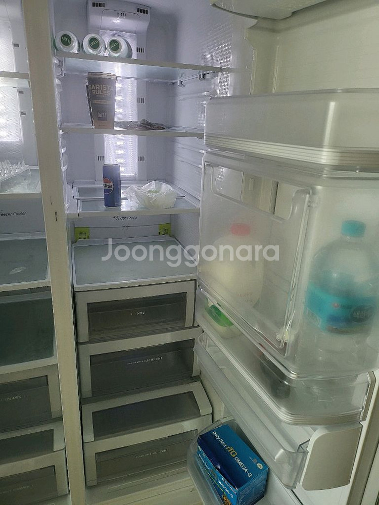 삼성 지펠 양문형 냉장고 판매합니다--2