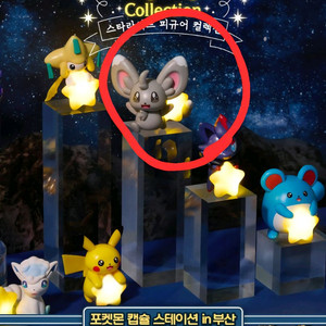 포켓몬 부산 팝업 스타라이트 가챠 피규어