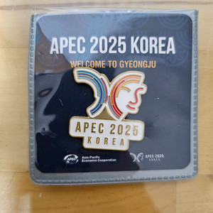경주 2025 APEC 정상회담 기념 뱃지