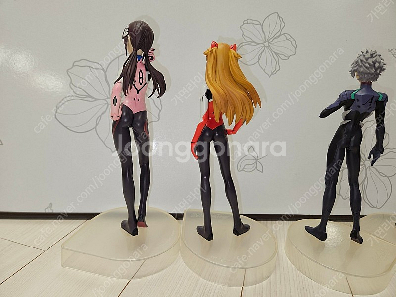 에반게리온 피규어 신지,카오루,아스카,레이,마리--1