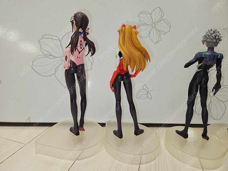 에반게리온 피규어 신지,카오루,아스카,레이,마리--1