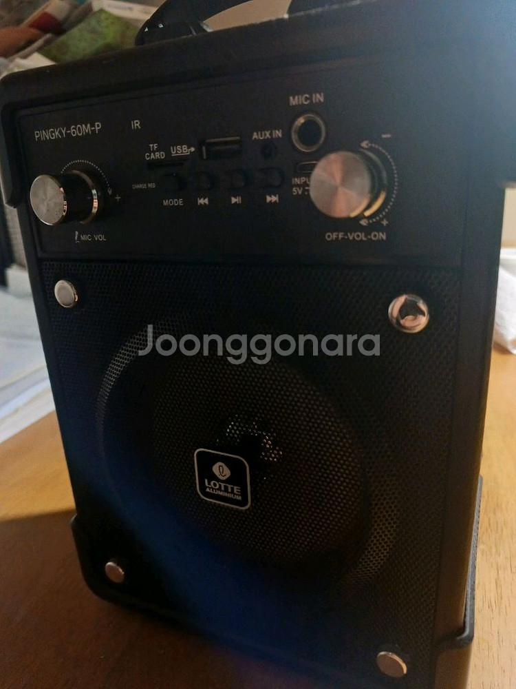 롯데 Pingky-60M-P 휴대용 블루투스 앰프--2