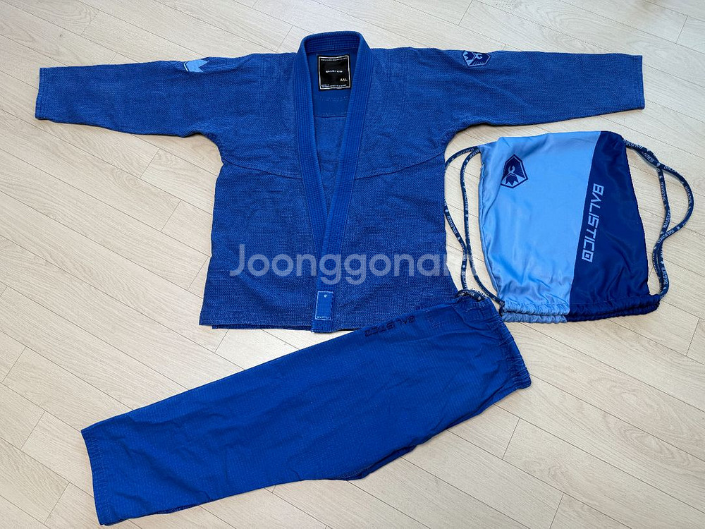 킹즈 주짓수 발리스티코 블루 파란색 도복 팝니다--0