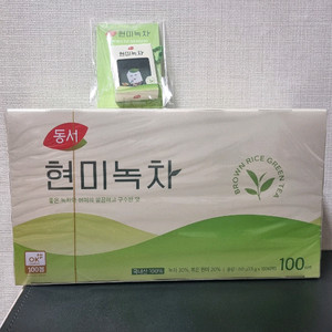 동서 현미녹차 100티백
