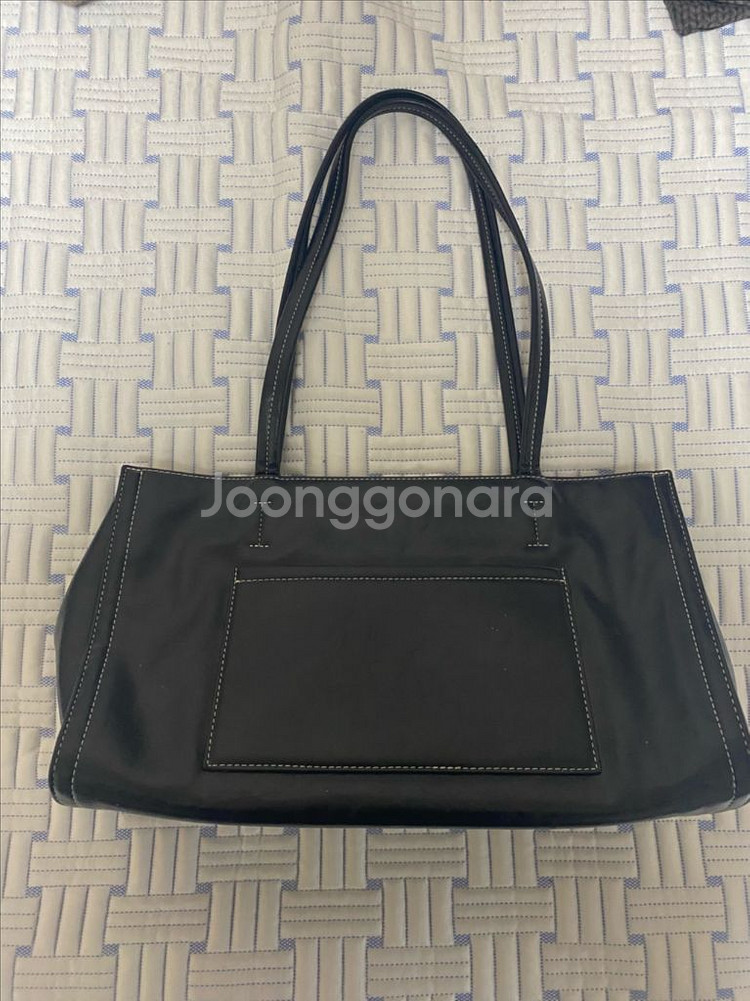 스탠드오일오블롱백 가방 스티치블랙--0