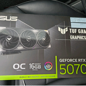 ASUS TUF 5070ti OC 교환