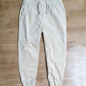 스파오 베이지 골덴 코듀로이 조거 팬츠 XL 바지 90
