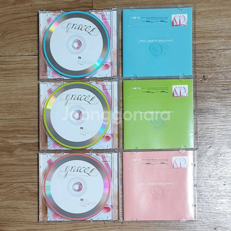 그레이스 대한민국 CCM 대표곡 3CD 음반 / 믿음--7