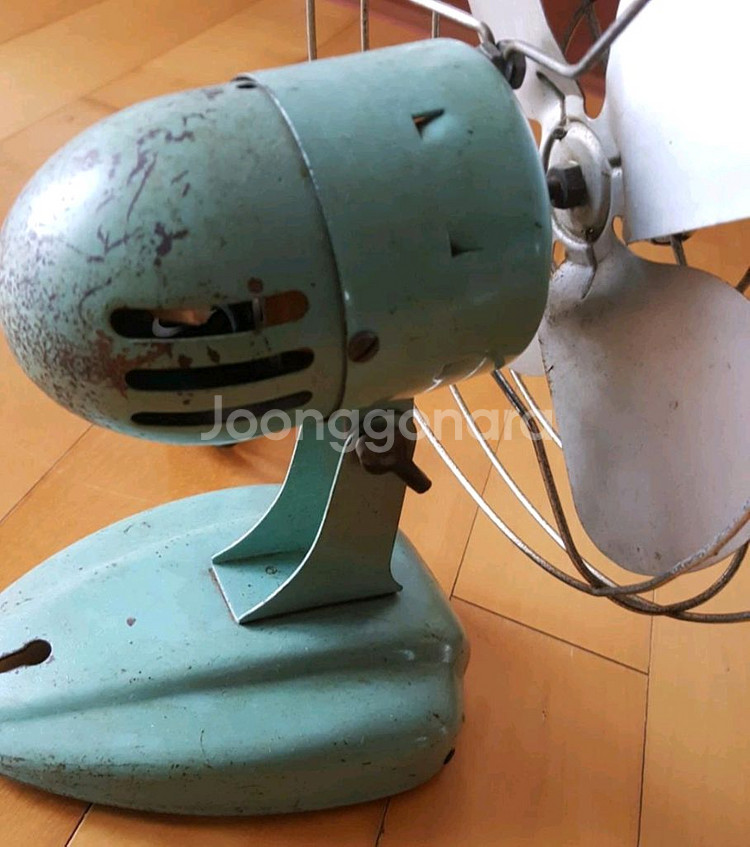 선풍기 철제 선풍기 골동품(일본제품100V전용)--0