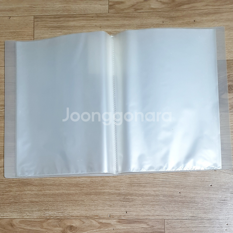 A4 지퍼형 파일 케이스 클리어 화일 / 10개--2