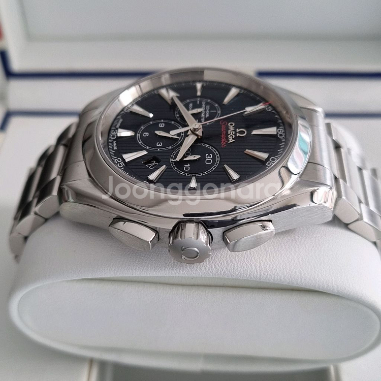 오메가 아쿠아테라 크로노그래프 44mm 런던 올림픽--4