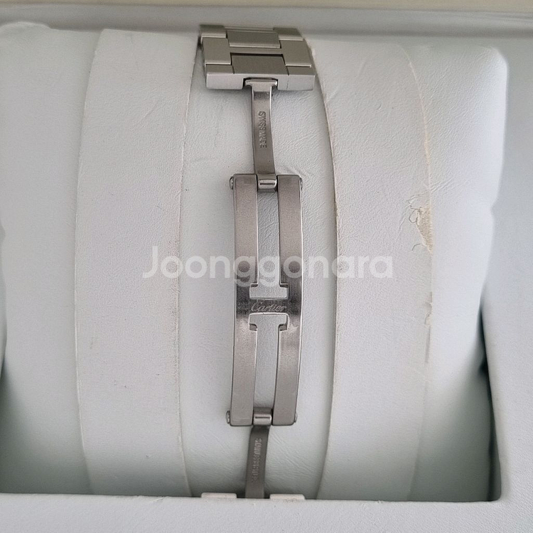 까르띠에 구형 롱드솔로 29mm 여성용 W6701004--2