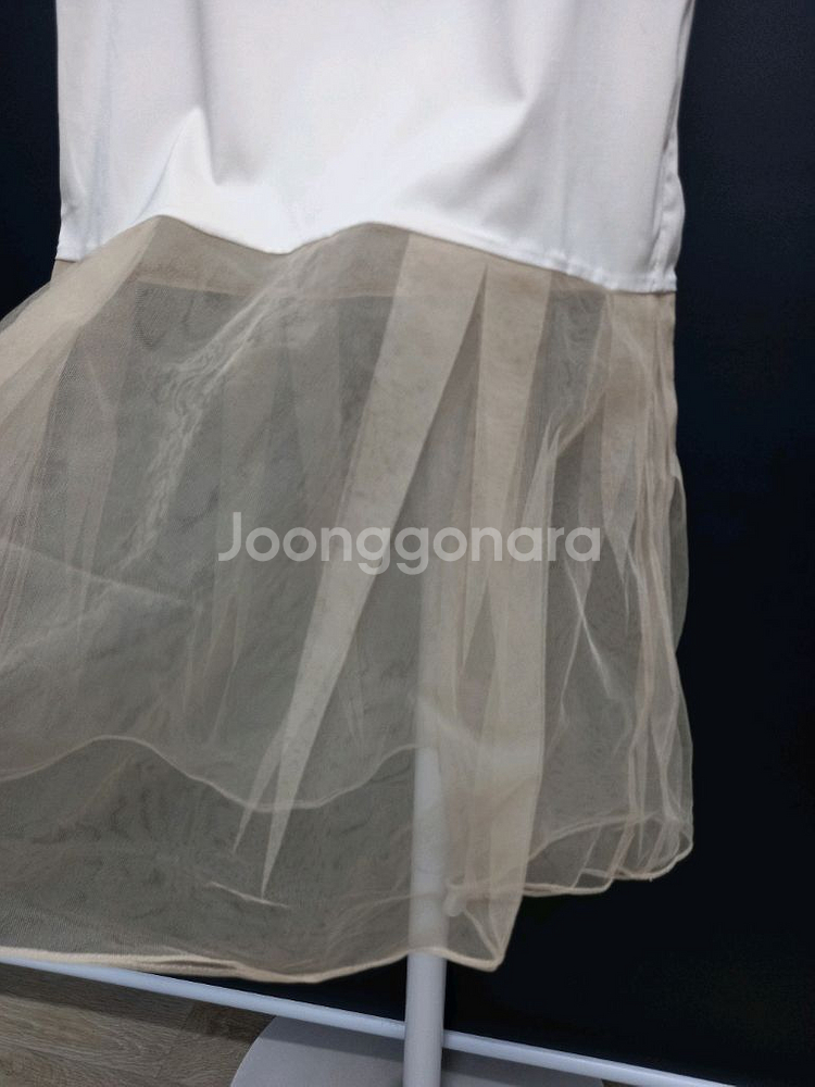 타임 TIME 슬리브리스 이너 맥시 롱 원피스 44.5--4