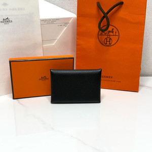 (공홈/새상품급)에르메스 칼비 앱송 팔라듐 카드지갑