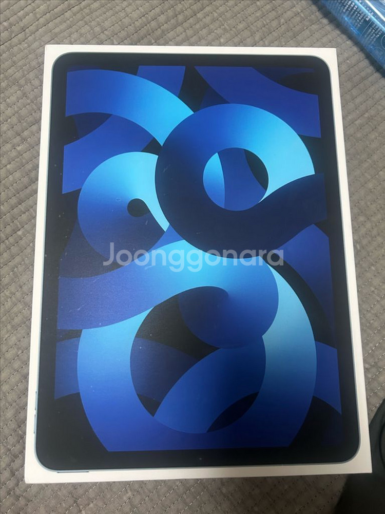 아이패드 에어 5세대 블루--2