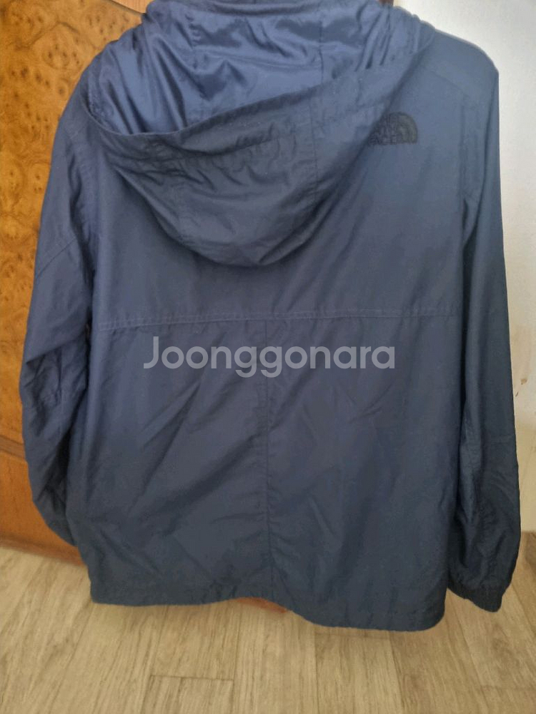 노스페이스 네이비 아웃도어후드자켓. M/L--1