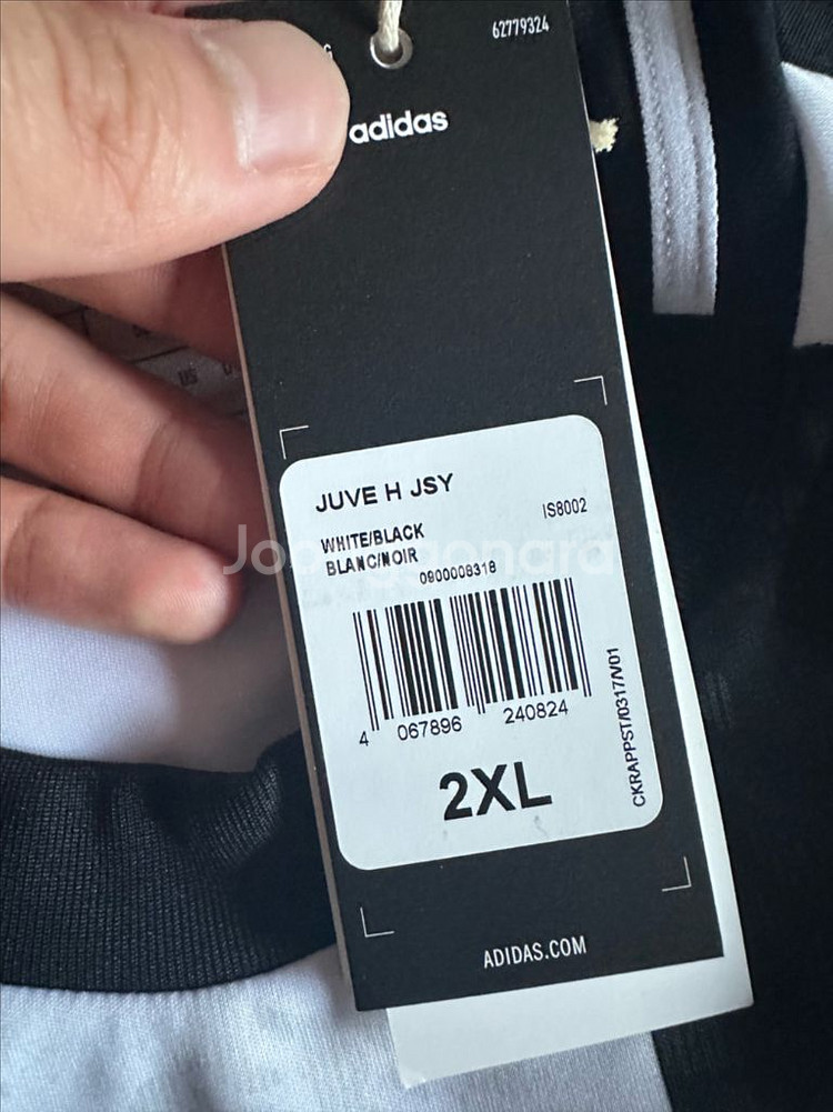 [새제품] 유벤투스 24/25 홈 유니폼 2xl--1