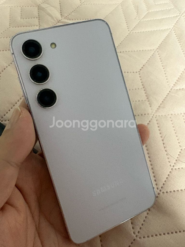 갤럭시 s23 256g 라벤더 상태. 최상--7