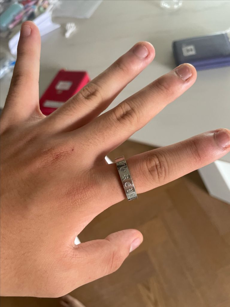 크롬하츠 반지 이미지