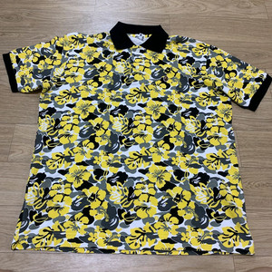 M) Bape 올드 베이프 히비스커스 카모 카라티