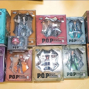 원피스 피규어 POP 스트롱월드 수트 버전 루피해적단