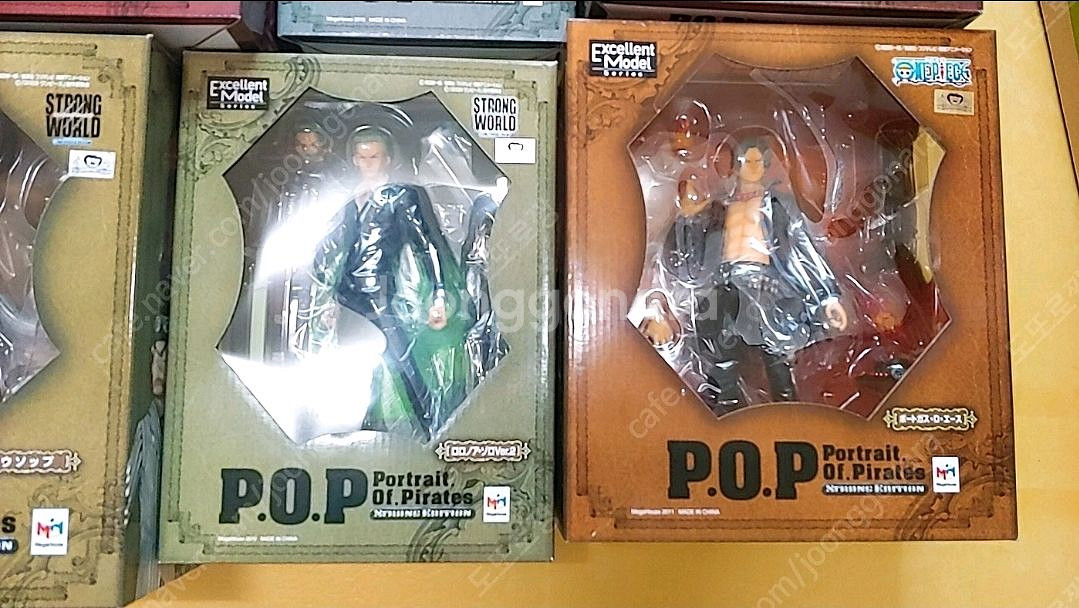원피스 피규어 POP 스트롱월드 수트 버전 루피해적단--4