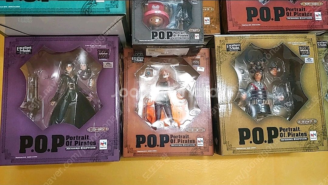 원피스 피규어 POP 스트롱월드 수트 버전 루피해적단--2