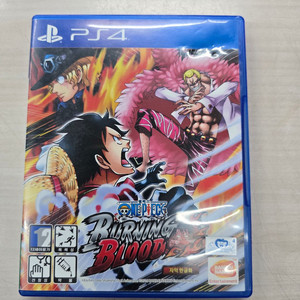 # 플스4(PS4) 원피스 버닝 블러드 판매합니다.
