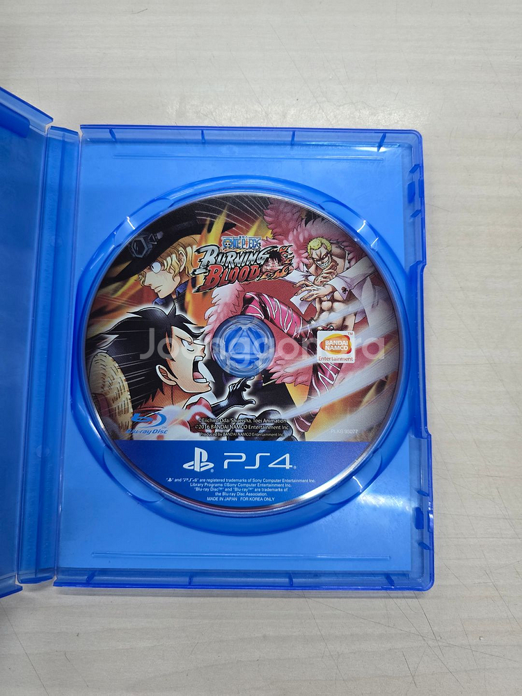 # 플스4(PS4) 원피스 버닝 블러드 판매합니다.--2