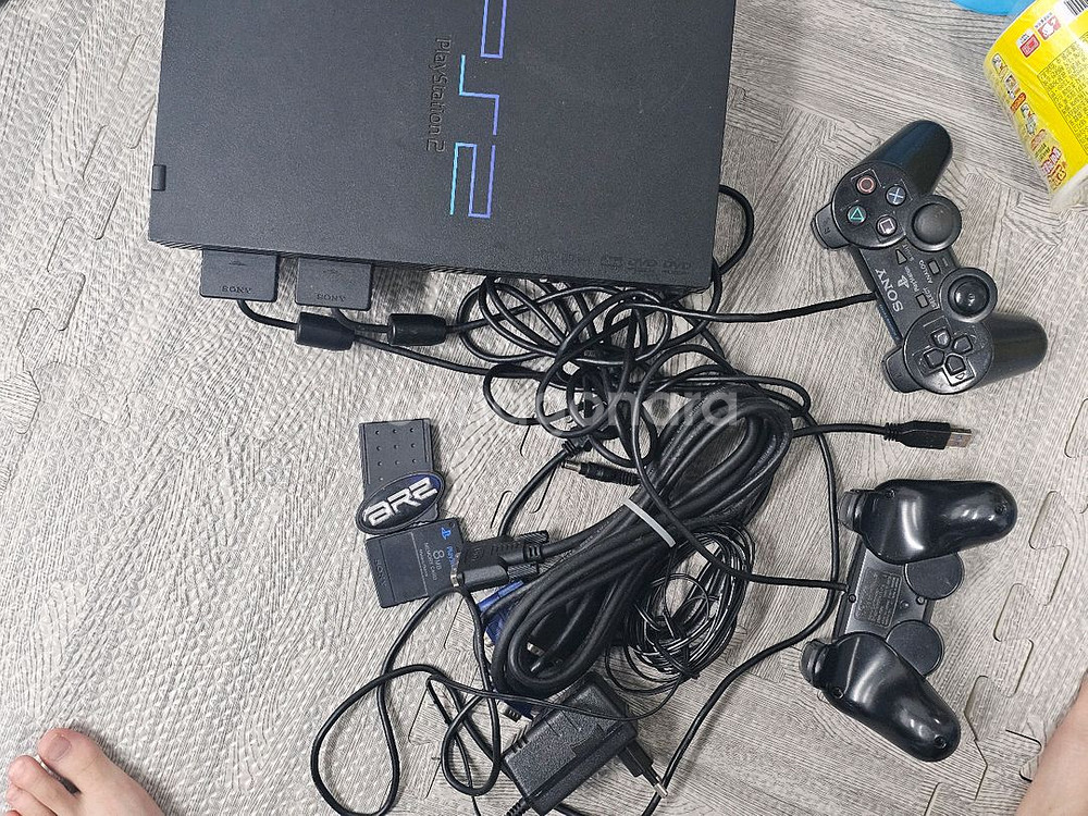Ps2 및 게임CD 30개(정품) + 복제 11개 급처--0