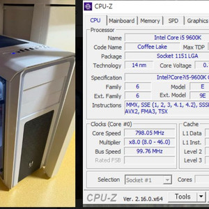 i5-9600K RTX 3060 게이밍 PC