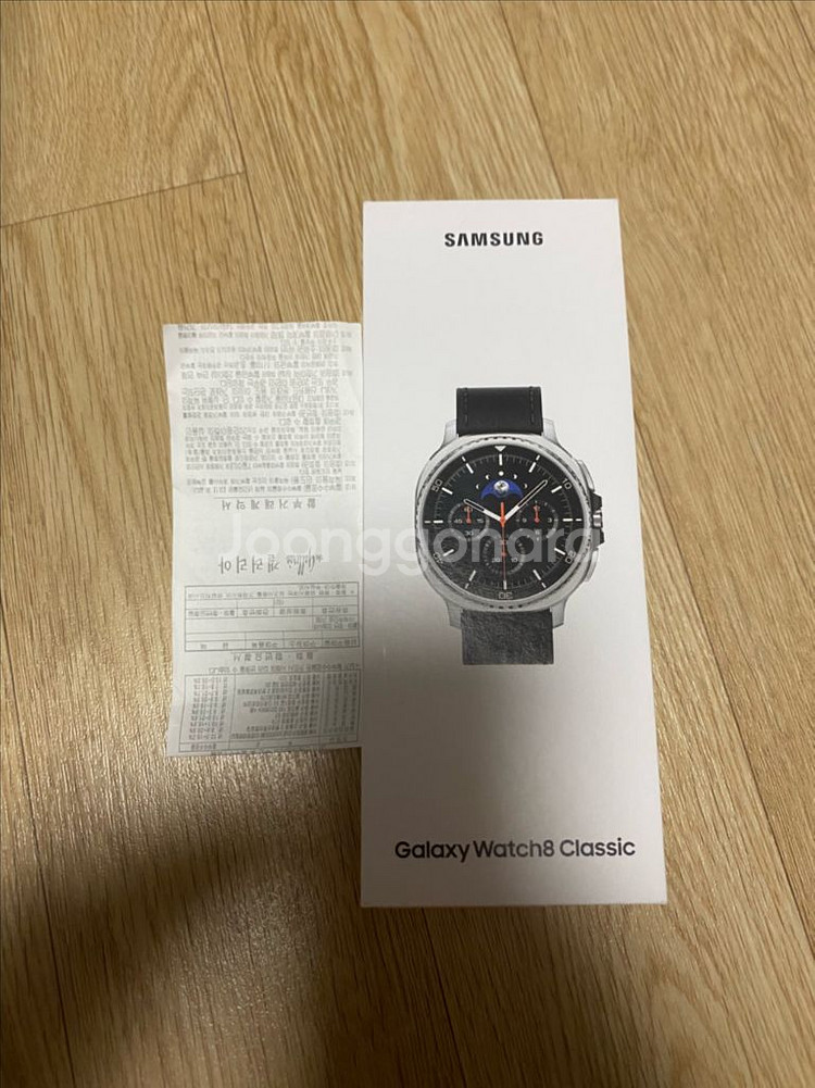 갤럭시워치8 클래식 46mm 블랙 블루투스 미개봉 팝니--0