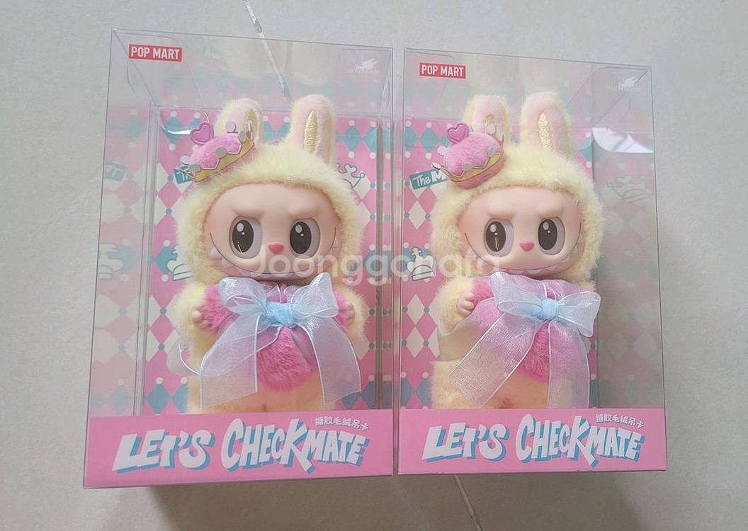 라부부 정품 더몬스터즈 체크 메이트 인형--1