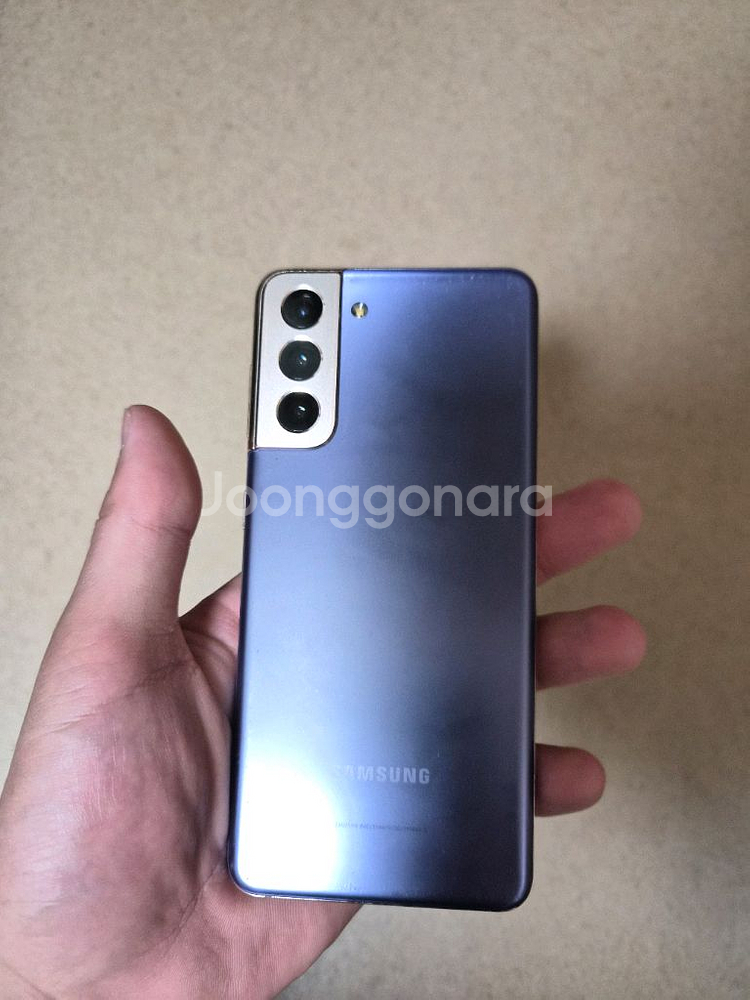 갤럭시s21 256G 퍼플--3