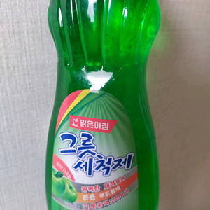 맑은아침 북한 그릇세척제