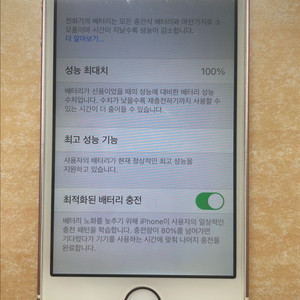 아이폰 se1 64기가 배터리 100