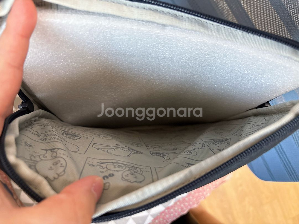 카카오프렌즈 라이언 패드 파우치 네이비--1