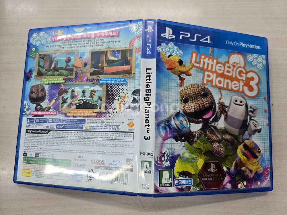 # 플스4(PS4) 리틀빅플래닛3 판매합니다.--4