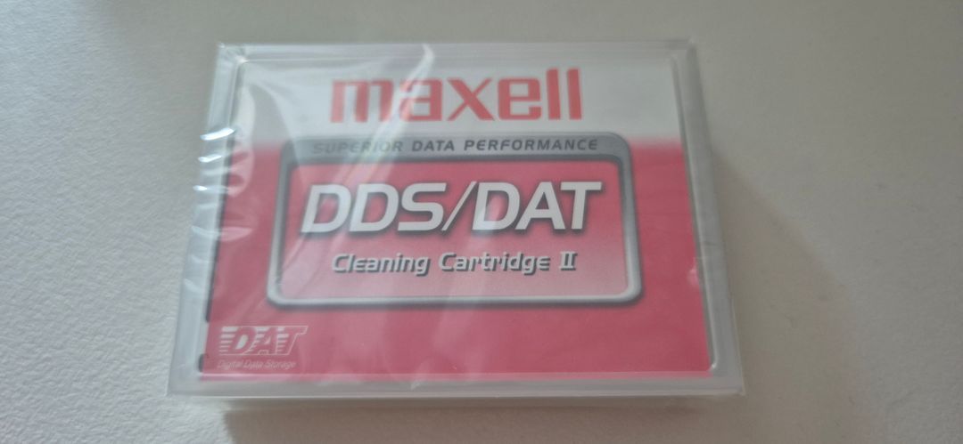 maxell DAT160 DDS6 DAT클리닝 이미지