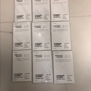 (네고가능)모트모트 10분 플래너 저렴히 팝니다